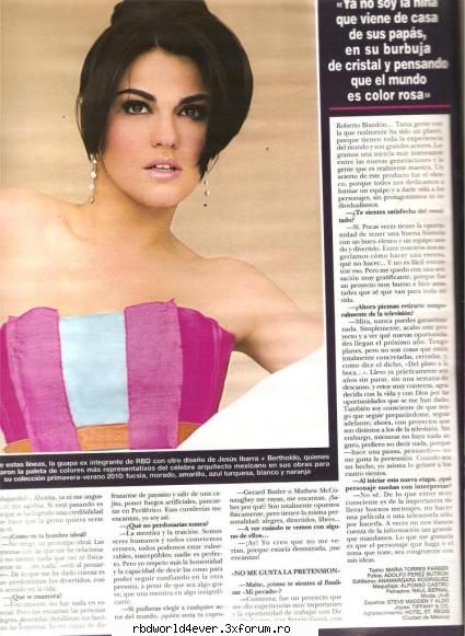 Maite in Hola - anahi_princessa - Maite