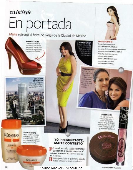 Maite in In Style - anahi_princessa - Maite
