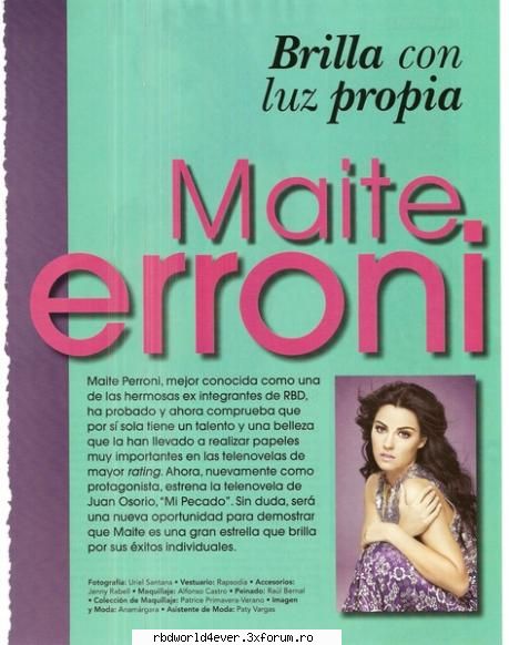 Maite in Kena - anahi_princessa - Maite