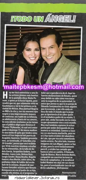 Maite in Tv y Novelas - anahi_princessa - Maite