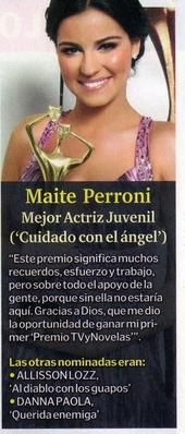 Maite in Tv y Novelas - anahi_princessa - Maite