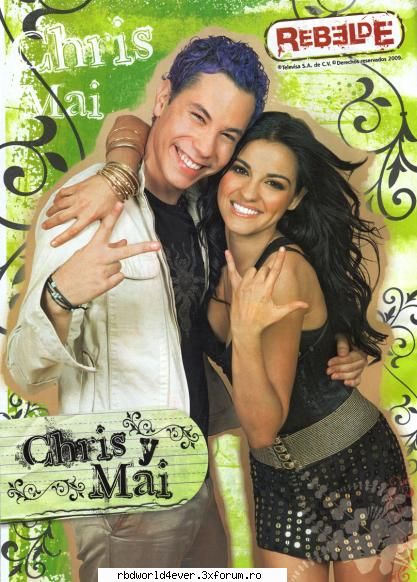 MyC in revista REBELDE - anahi_princessa - Chaverroni