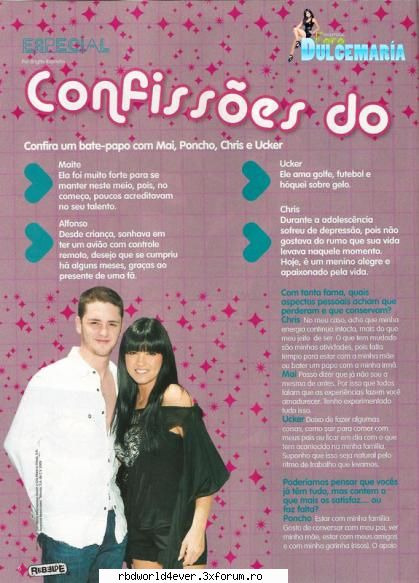 MyU in revista REBELDE - anahi_princessa - Uckerroni