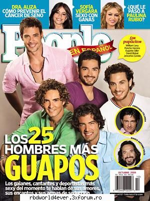 Poncho in People en espanol - anahi_princessa - Poncho