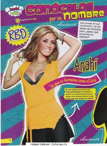 Postere - anahi_princessa - Anahi