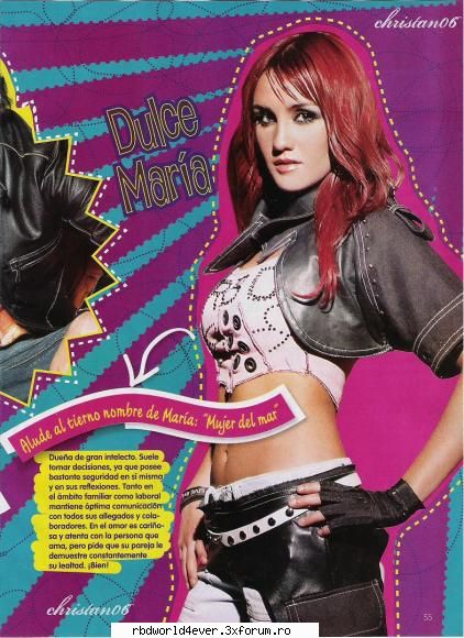 Postere - **Chris_Pollito** - Dulce Maria