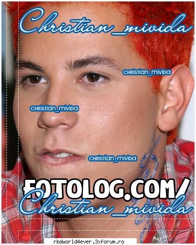 **Poze** - anahi_princessa - Christian
