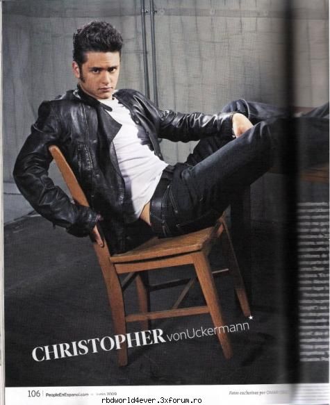 Ucker in People en espanol - anahi_princessa - Christopher