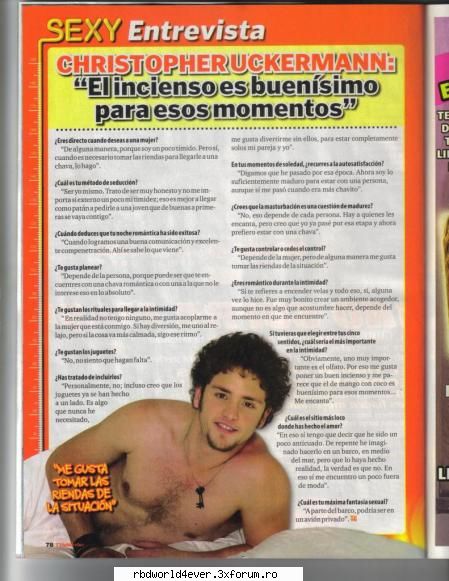Ucker in Tv y Novelas - anahi_princessa - Christopher