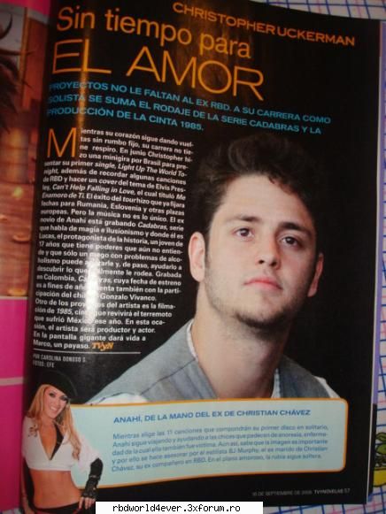 Ucker in Tv y Novelas - anahi_princessa - Christopher