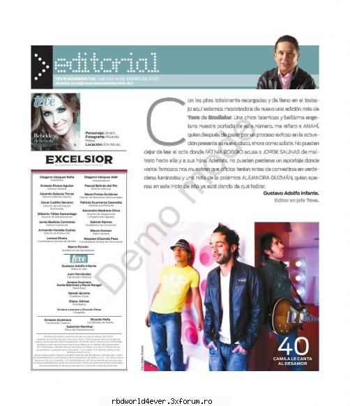 anahi teve Administrator
